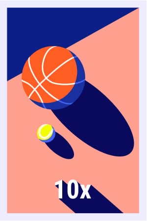 Place 10 sport bets